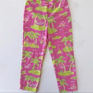 Lilly Pulitzer Day Tripper Pink Flamingo Pants 2